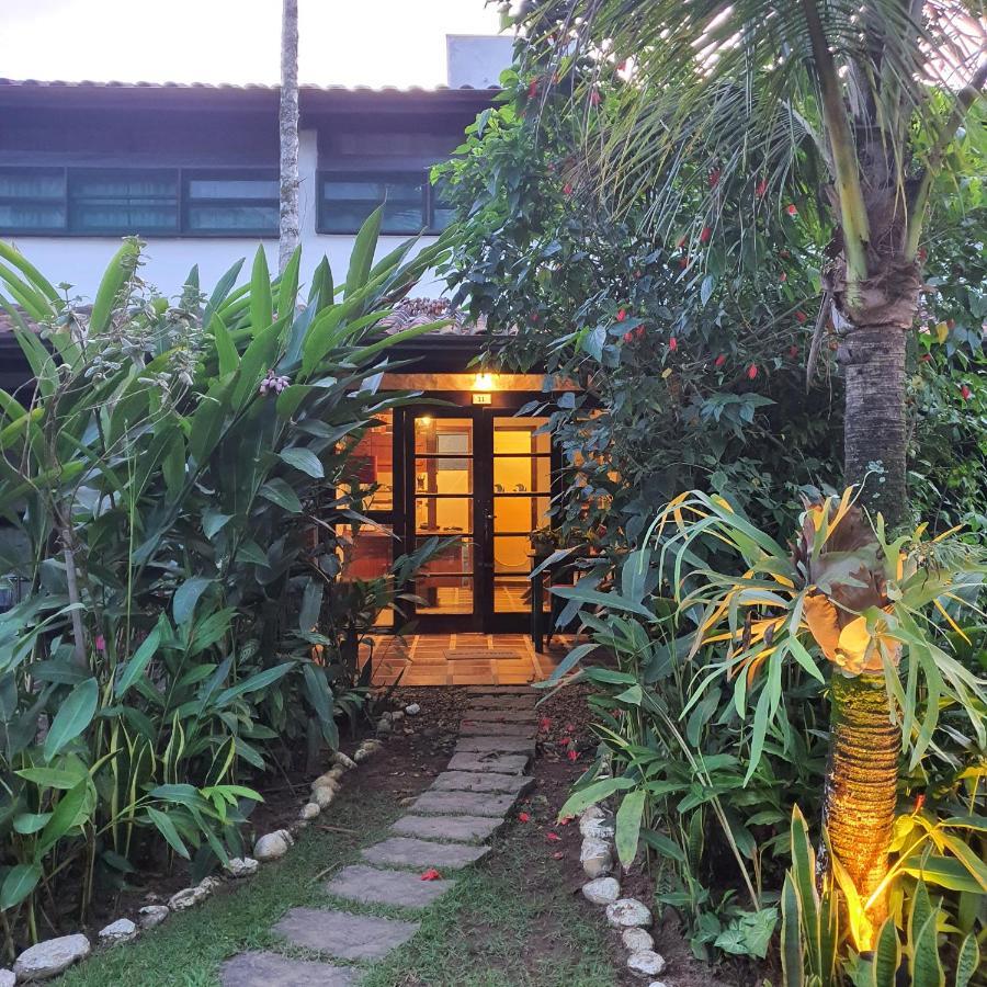 Apartamento Chalé rústico e charmoso na praia para casal! Ubatuba Exterior foto